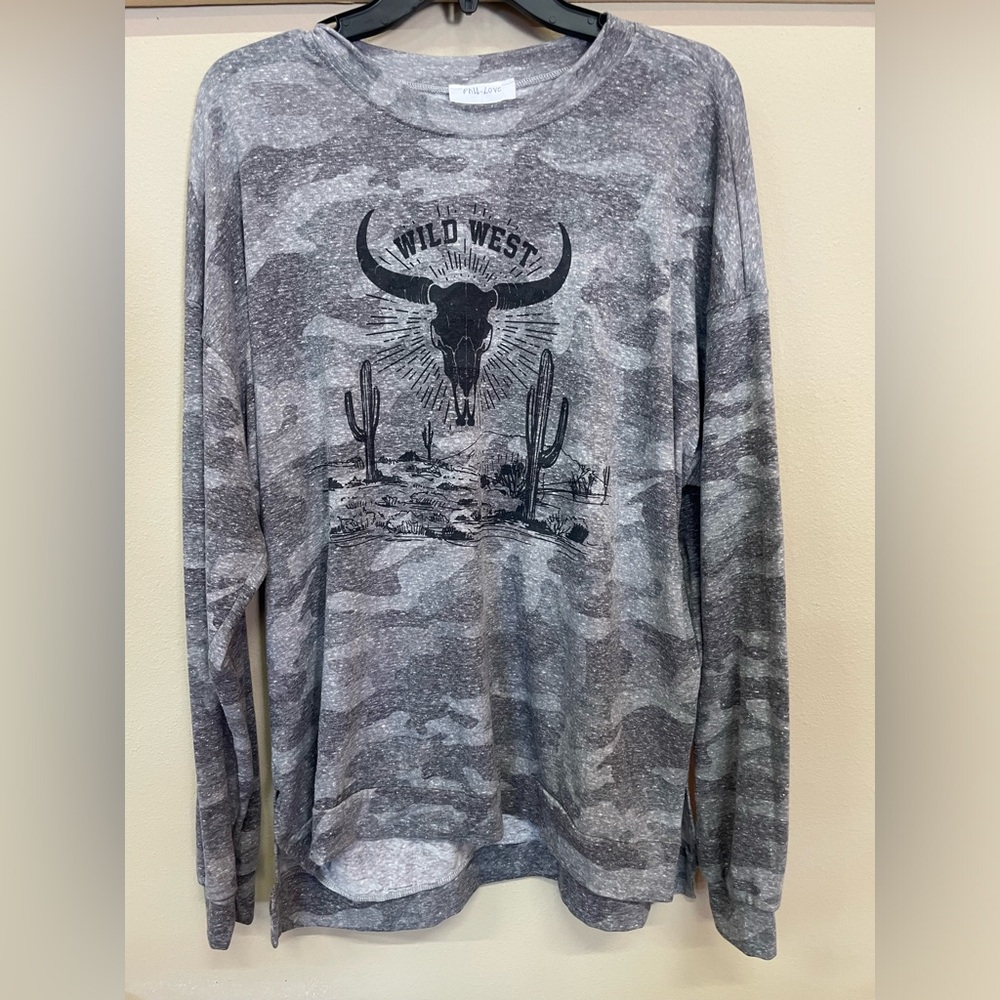 Wild West long sleeve tee